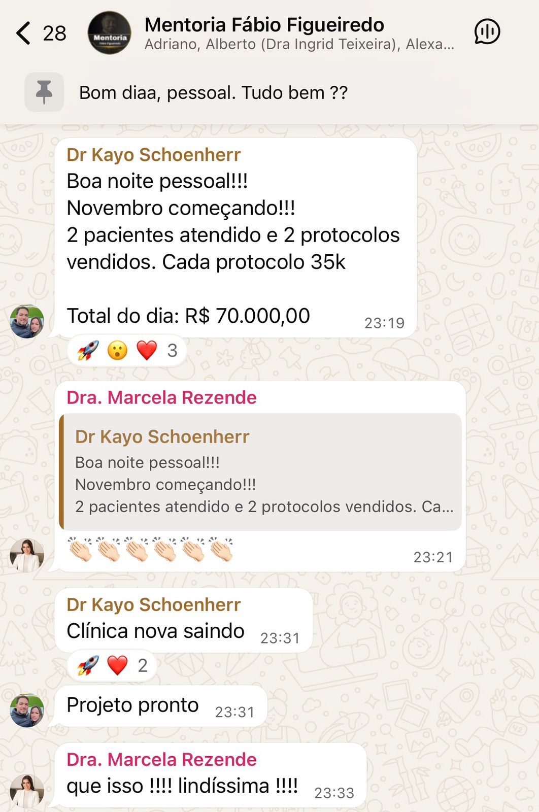 Resultado de médico acompanhado pelo Fábio 4